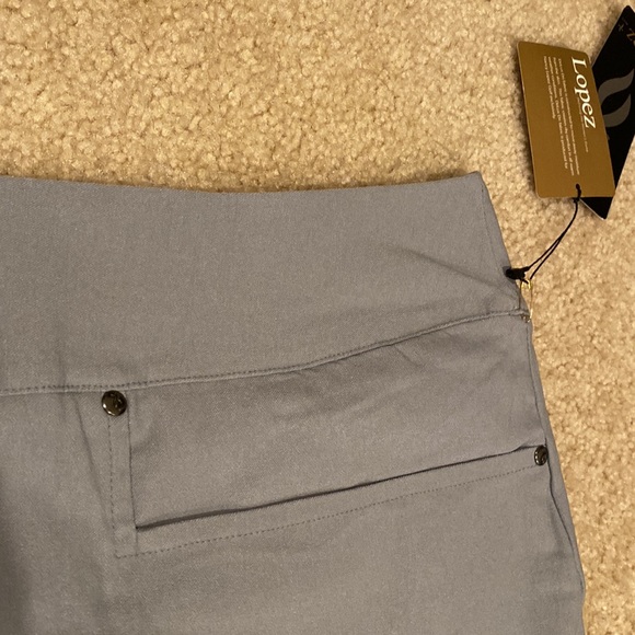 Nancy Lopez NWT golf skort in gray - Women’s size 22. - Picture 2 of 14